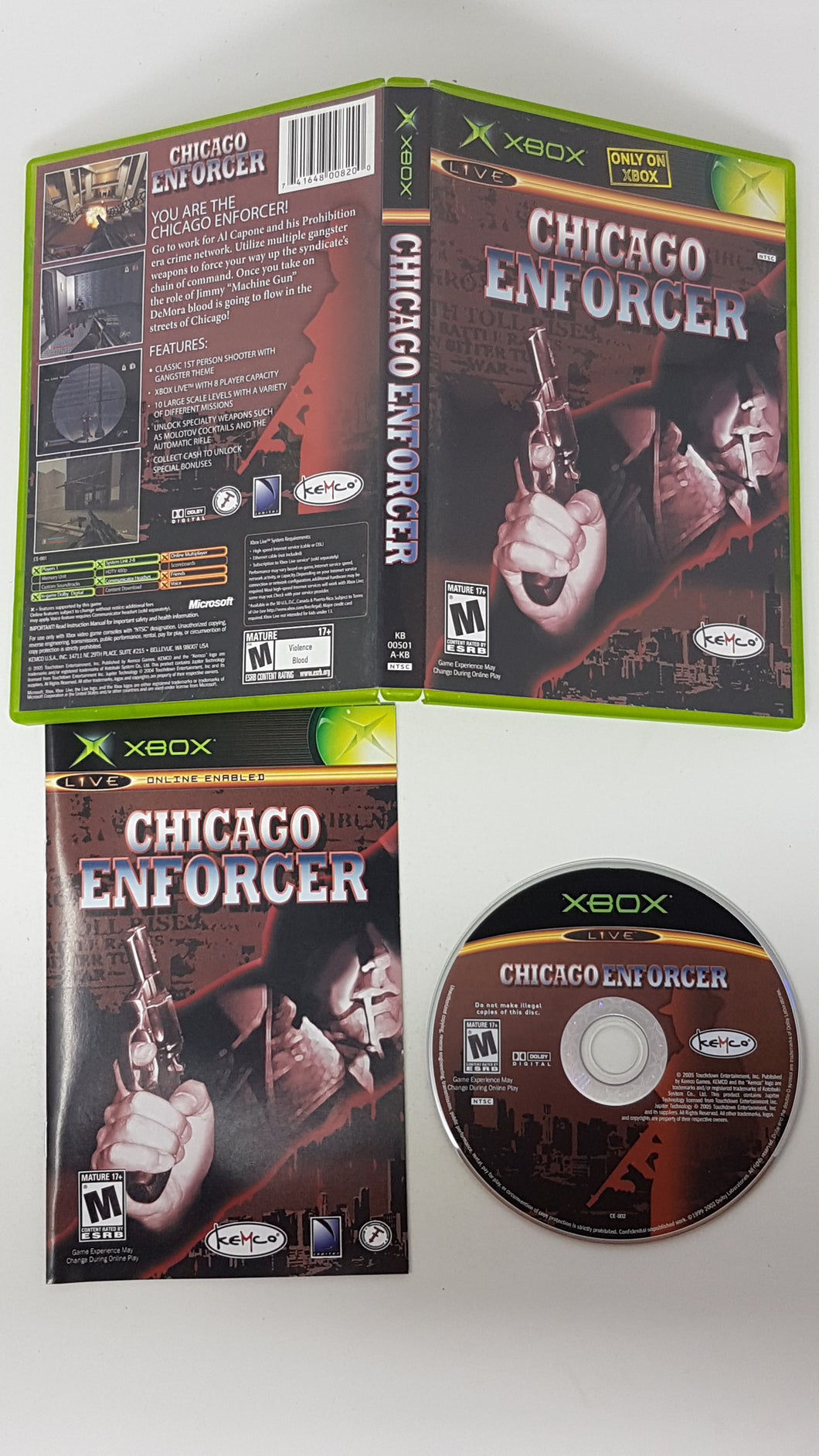 Chicago Enforcer - Microsoft Xbox