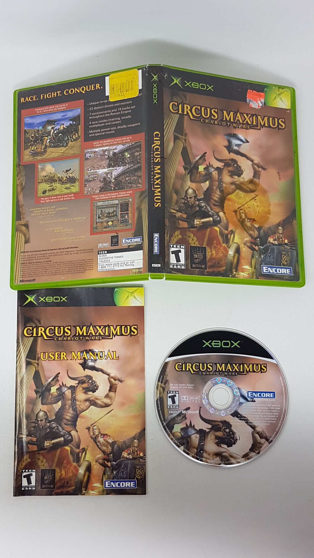 Circus Maximus Chariot Wars - Microsoft Xbox