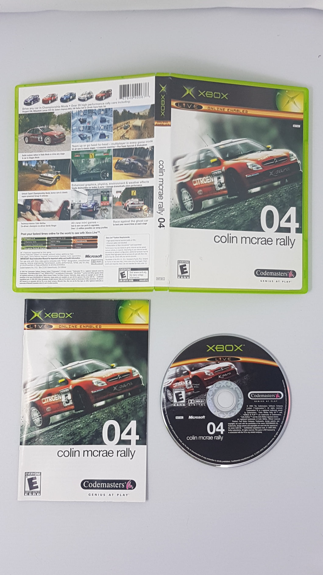 Collin Mcrae Rally 4 - Microsoft Xbox