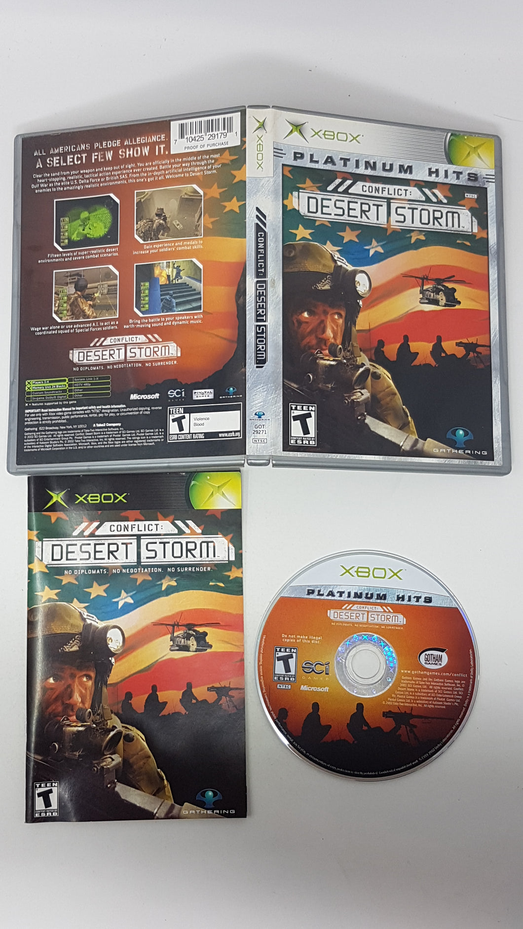 Conflict Desert Storm [Platinum Hits] - Microsoft Xbox