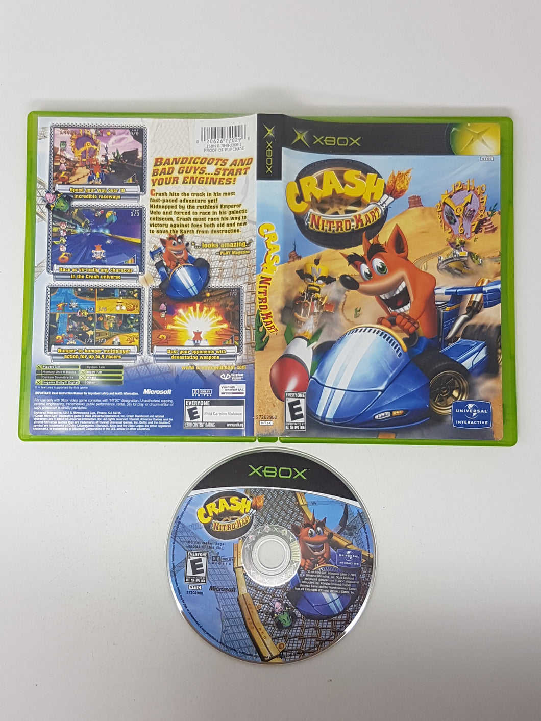 Crash Nitro Kart - Microsoft Xbox