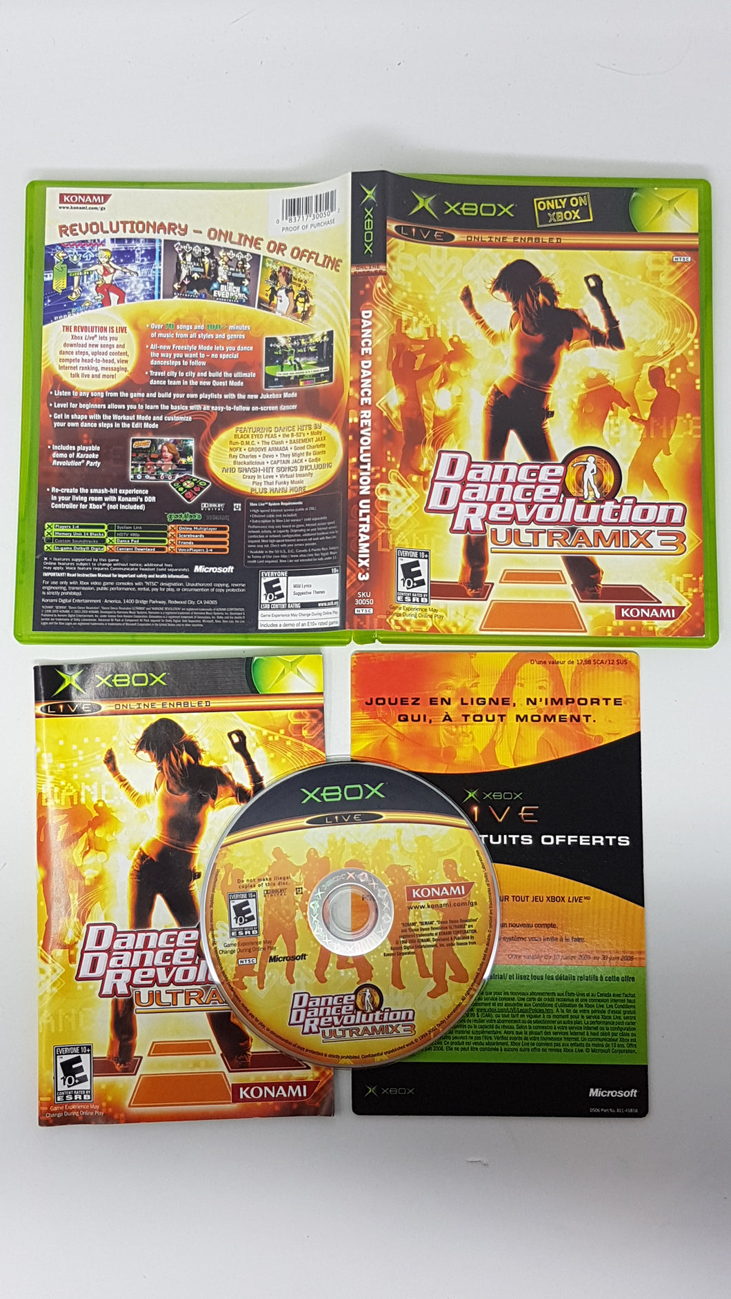 Dance Dance Revolution Ultramix 3 - Microsoft Xbox