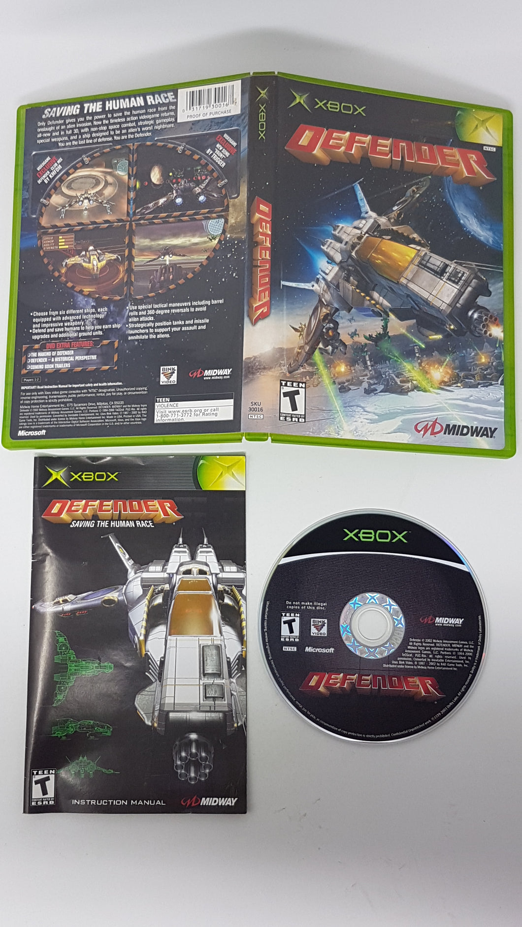 Defender - Microsoft Xbox