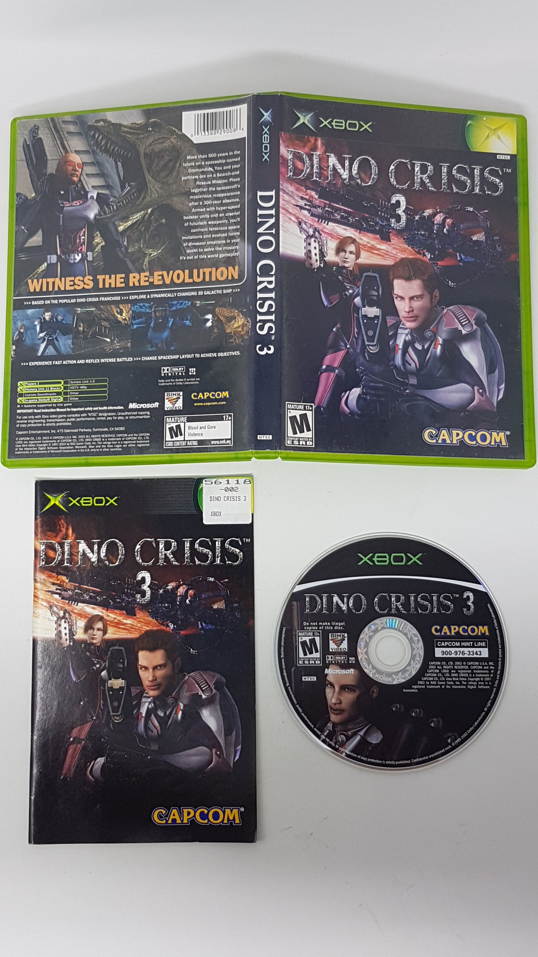 Dino Crisis 3 - Microsoft Xbox
