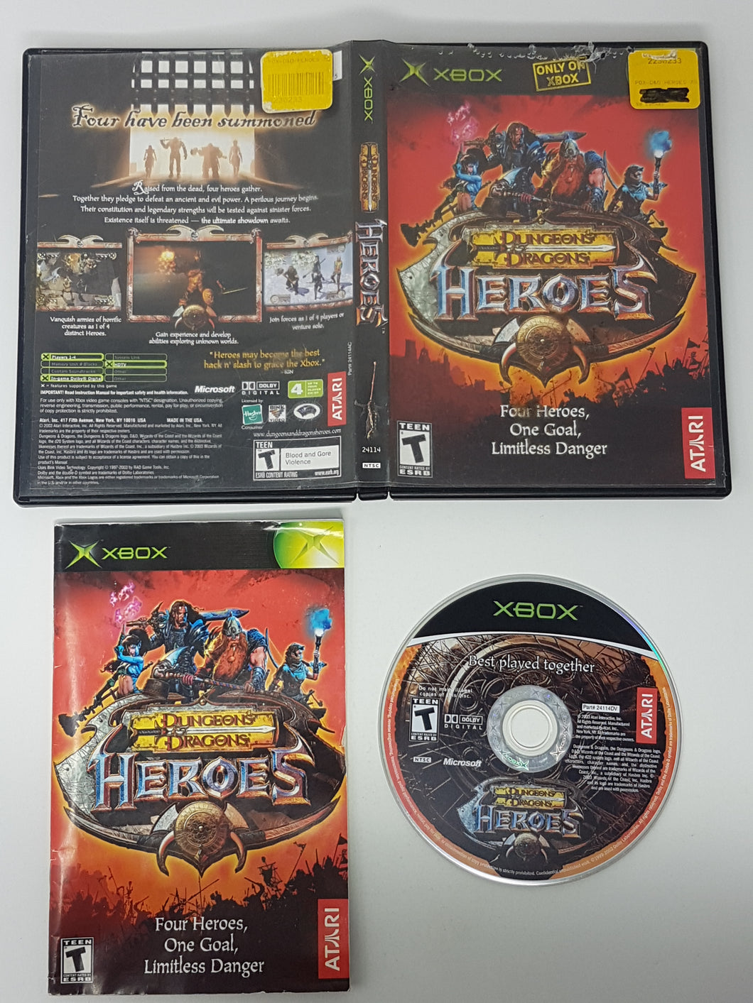 Dungeons & Dragons Heroes - Microsoft Xbox