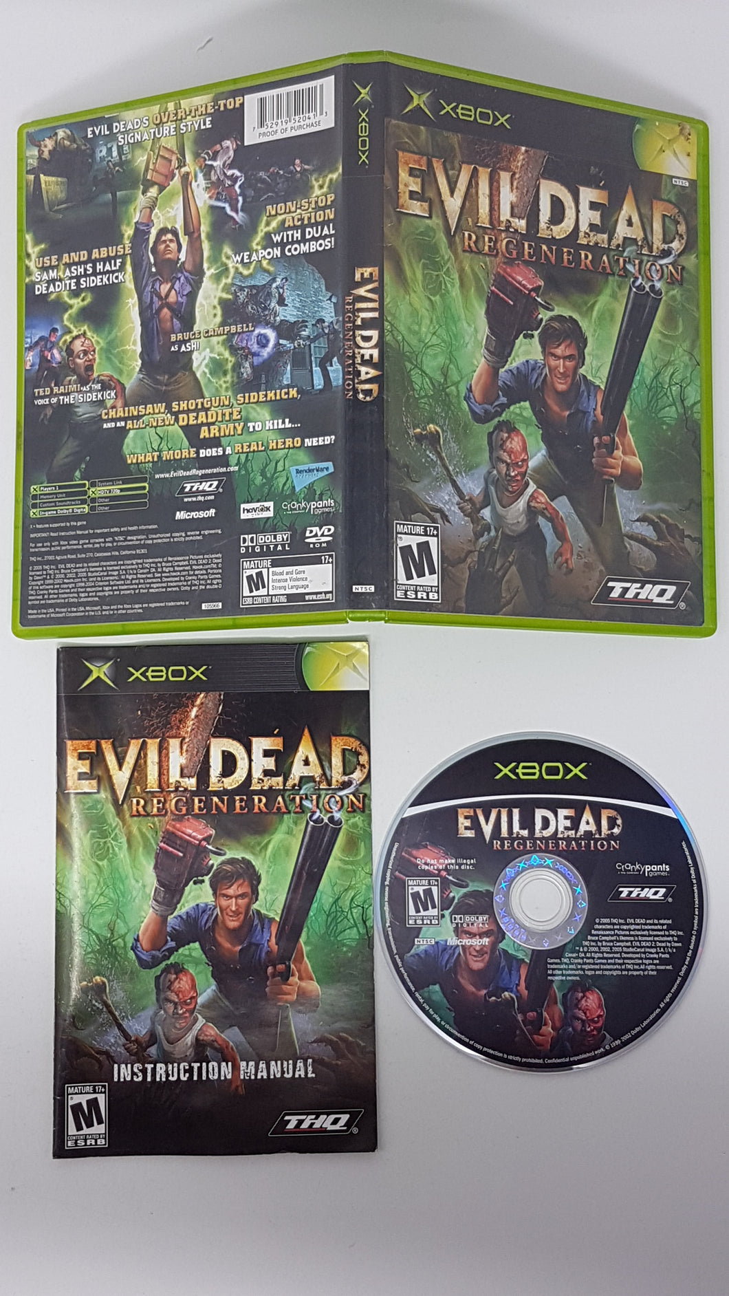 Evil Dead Regeneration - Microsoft Xbox