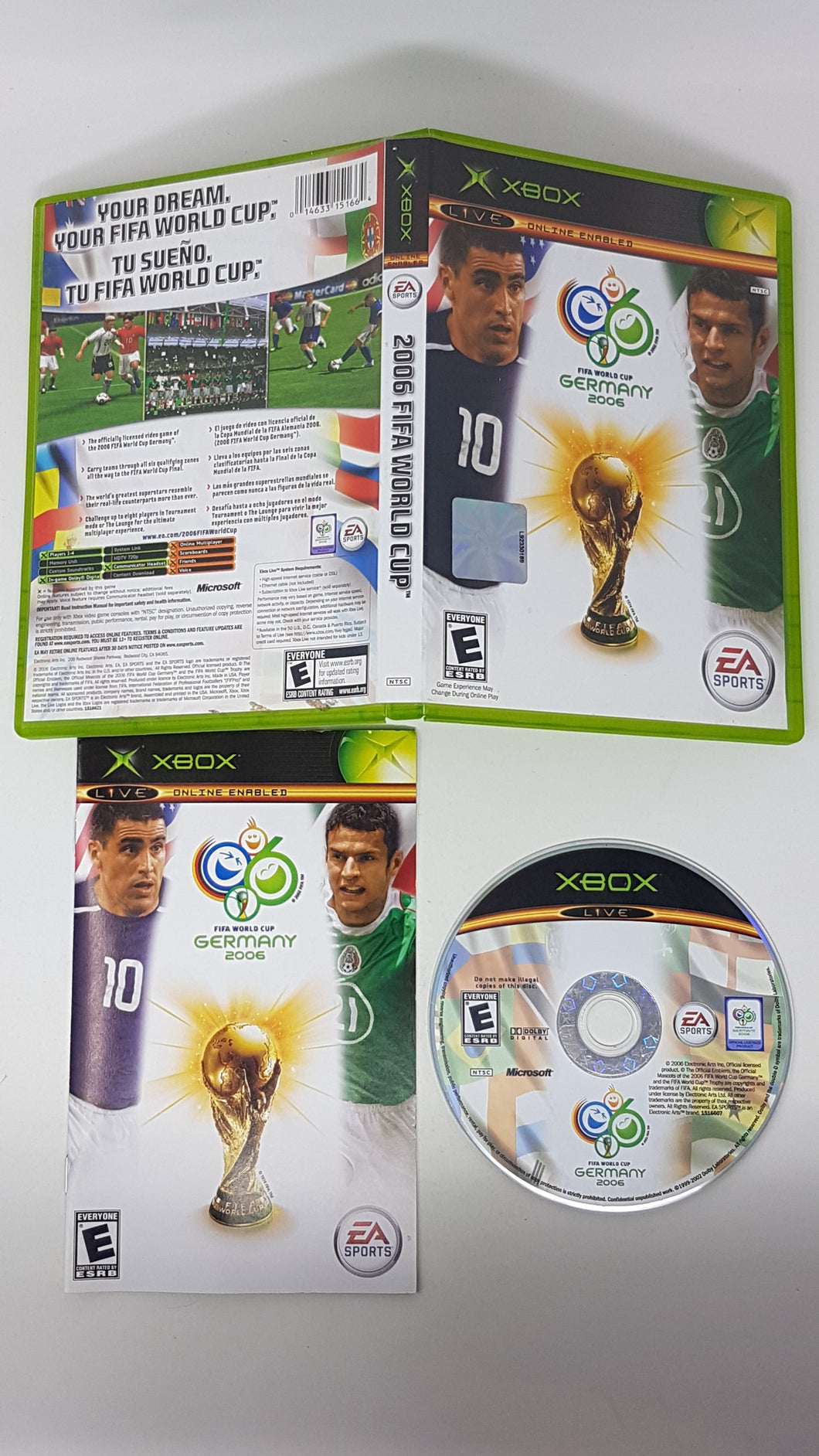 FIFA World Cup 2006 Germany Testé et Fonctionnel - Microsoft Xbox