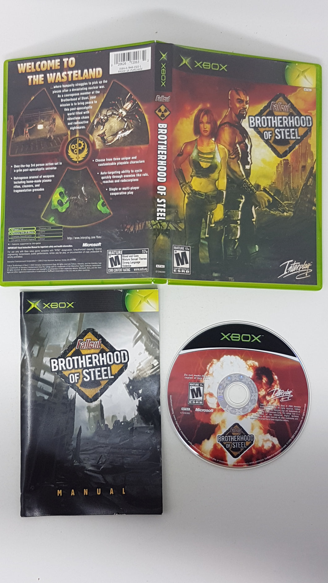 Fallout Brotherhood of Steel - Microsoft Xbox