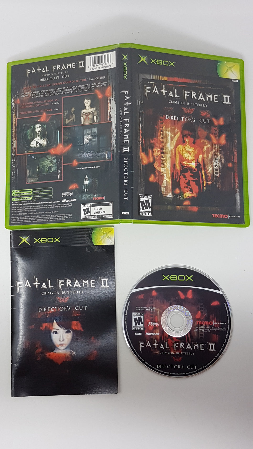 Fatal Frame 2 - Microsoft Xbox