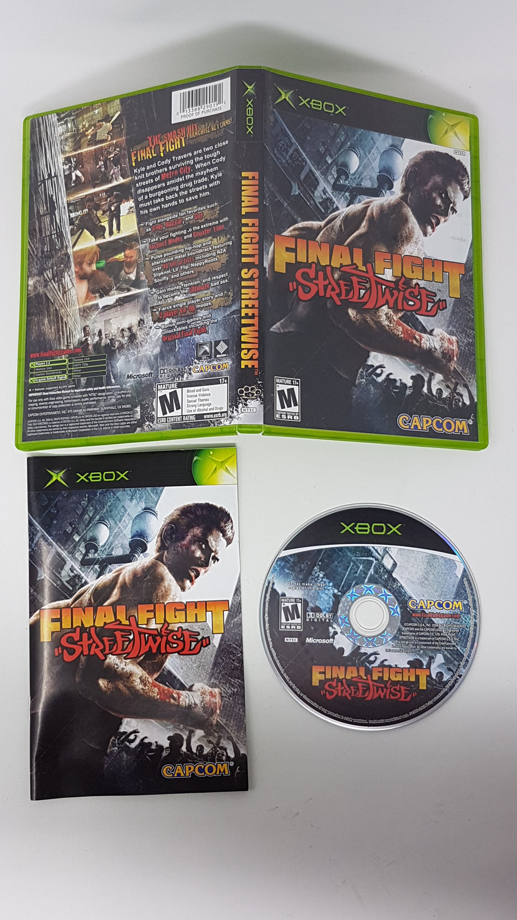 Final Fight Streetwise - Microsoft Xbox