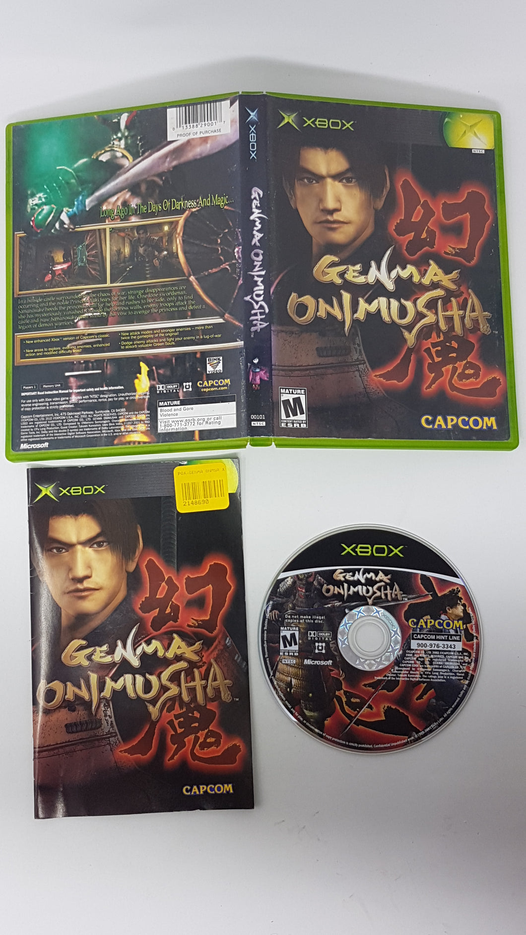 Genma Onimusha - Microsoft Xbox