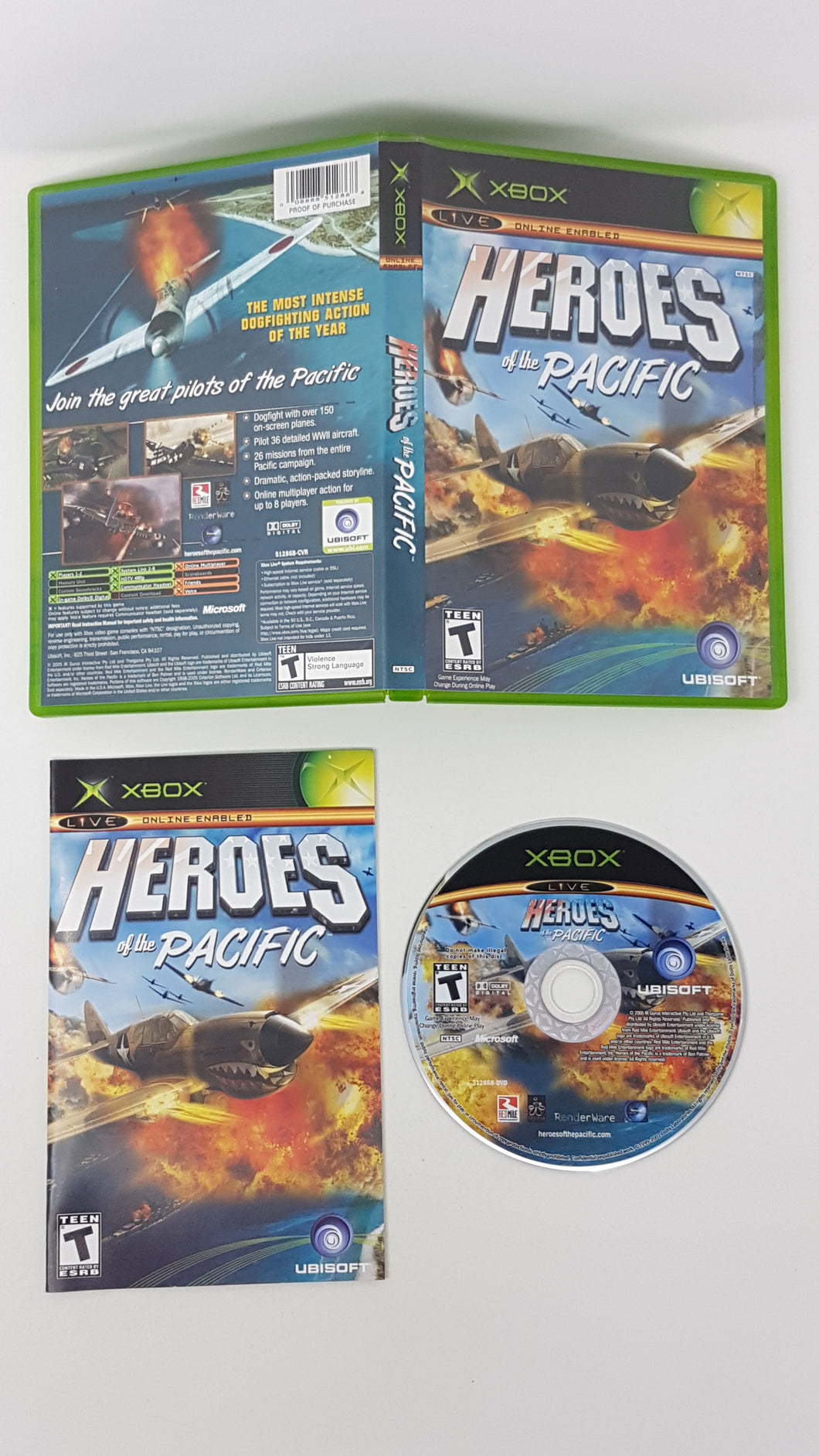 Heroes of the Pacific - Microsoft Xbox