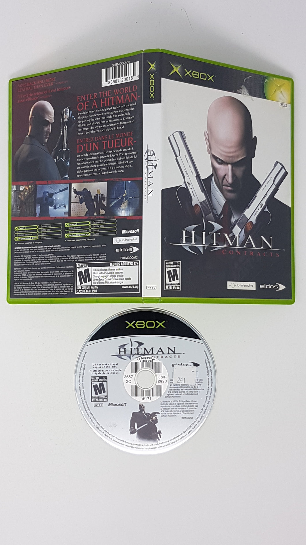 Hitman Contracts - Microsoft Xbox