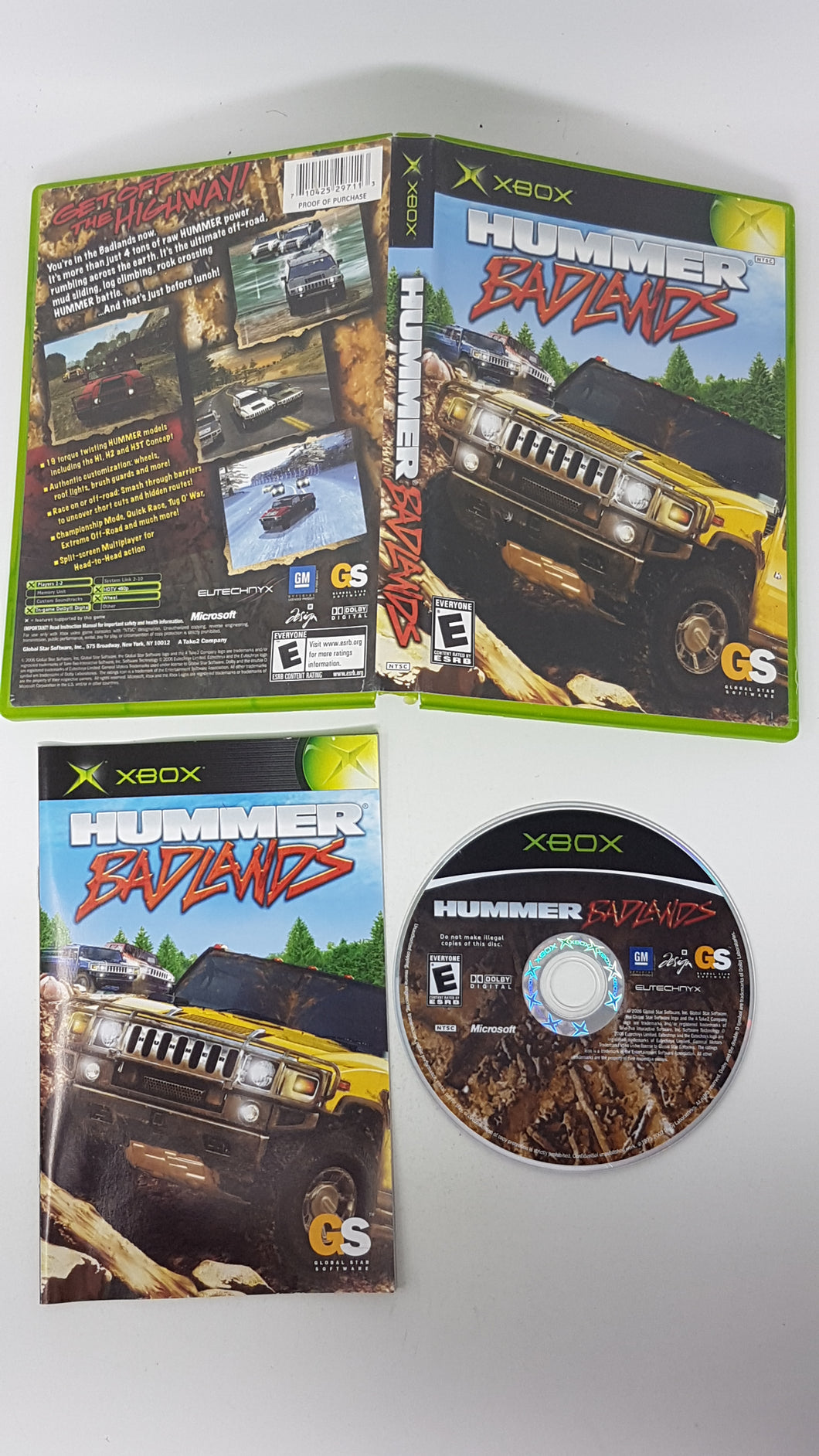 Hummer Badlands - Microsoft Xbox