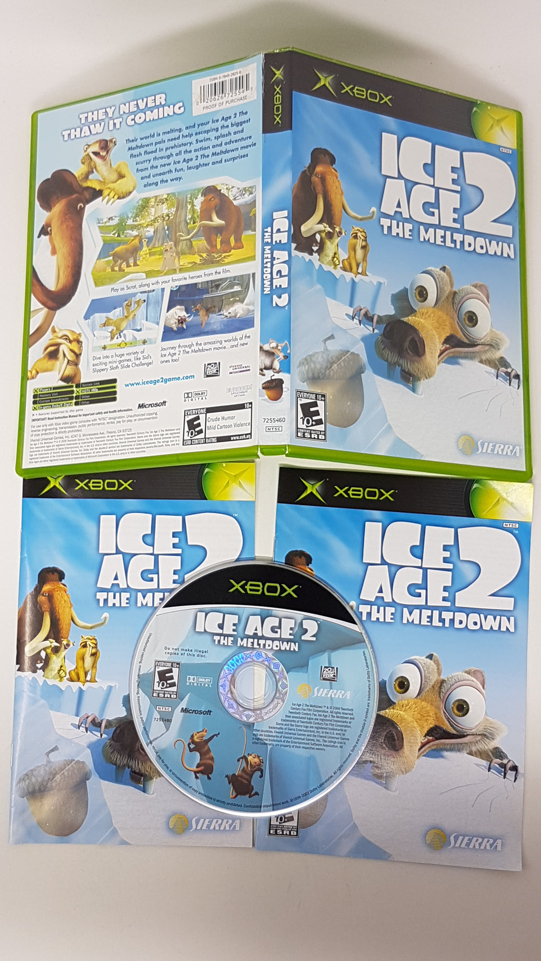 Ice Age 2 The Meltdown - Microsoft Xbox