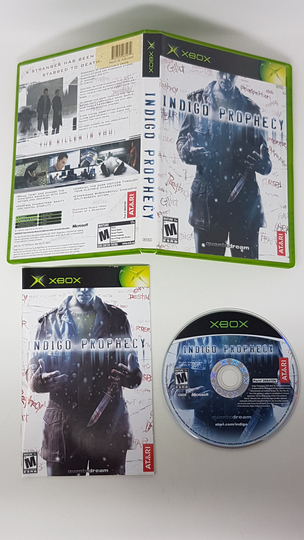 Indigo Prophecy - Microsoft Xbox