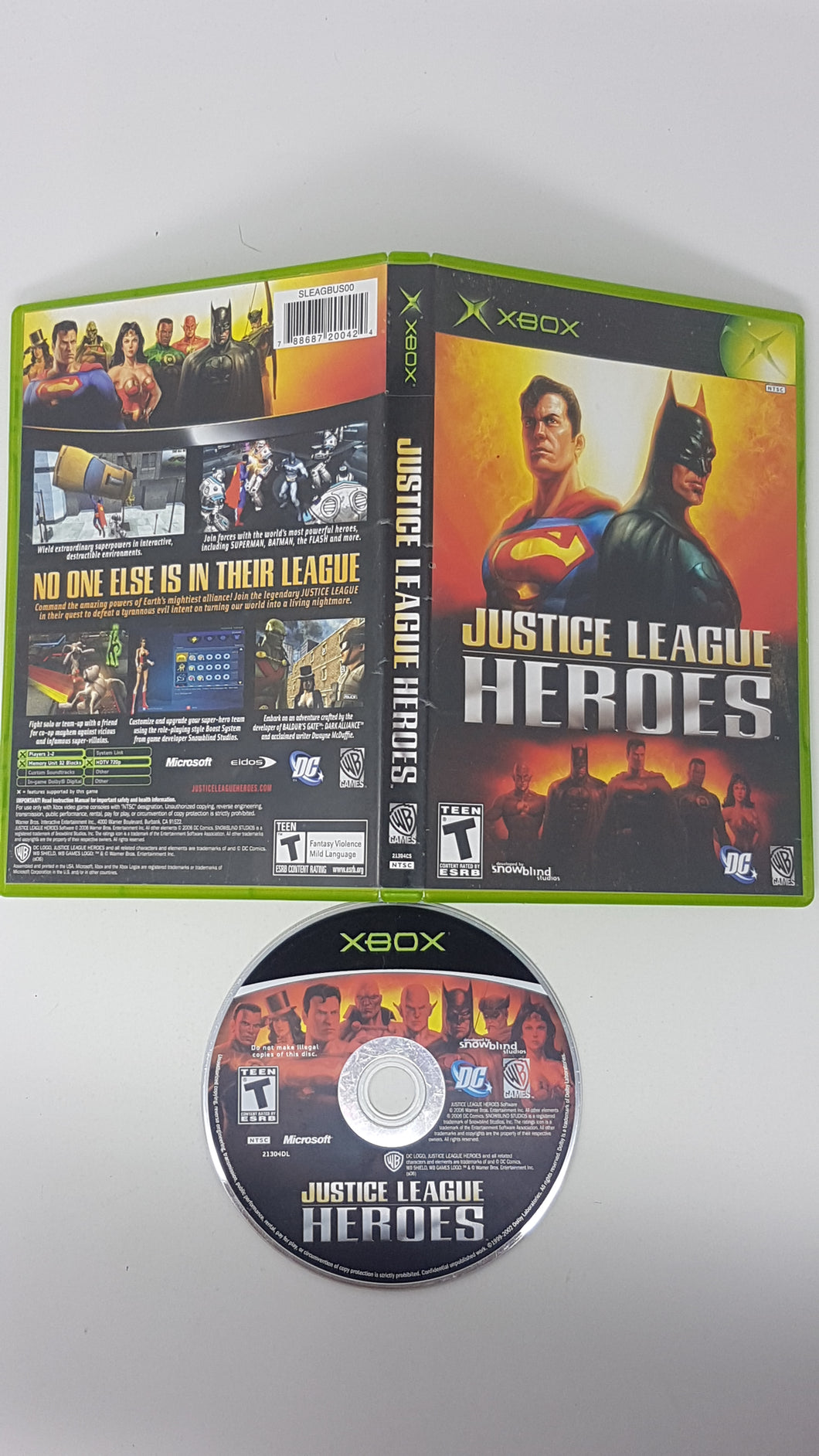 Justice League Heroes - Microsoft Xbox