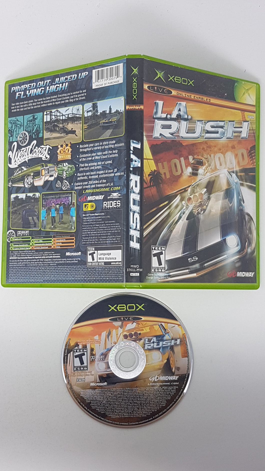LA Rush - Microsoft Xbox
