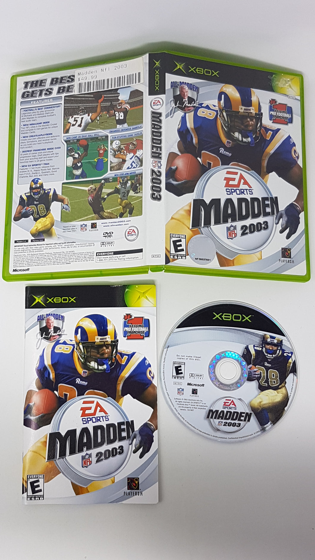 Madden 2003 - Microsoft Xbox