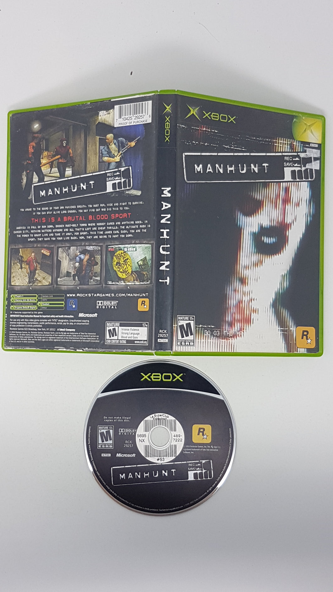 Manhunt - Microsoft Xbox