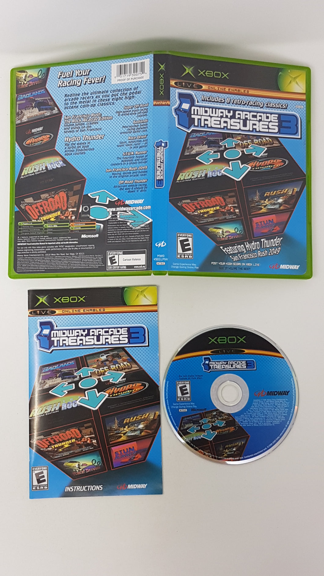 Midway Arcade Treasures 3 - Microsoft Xbox