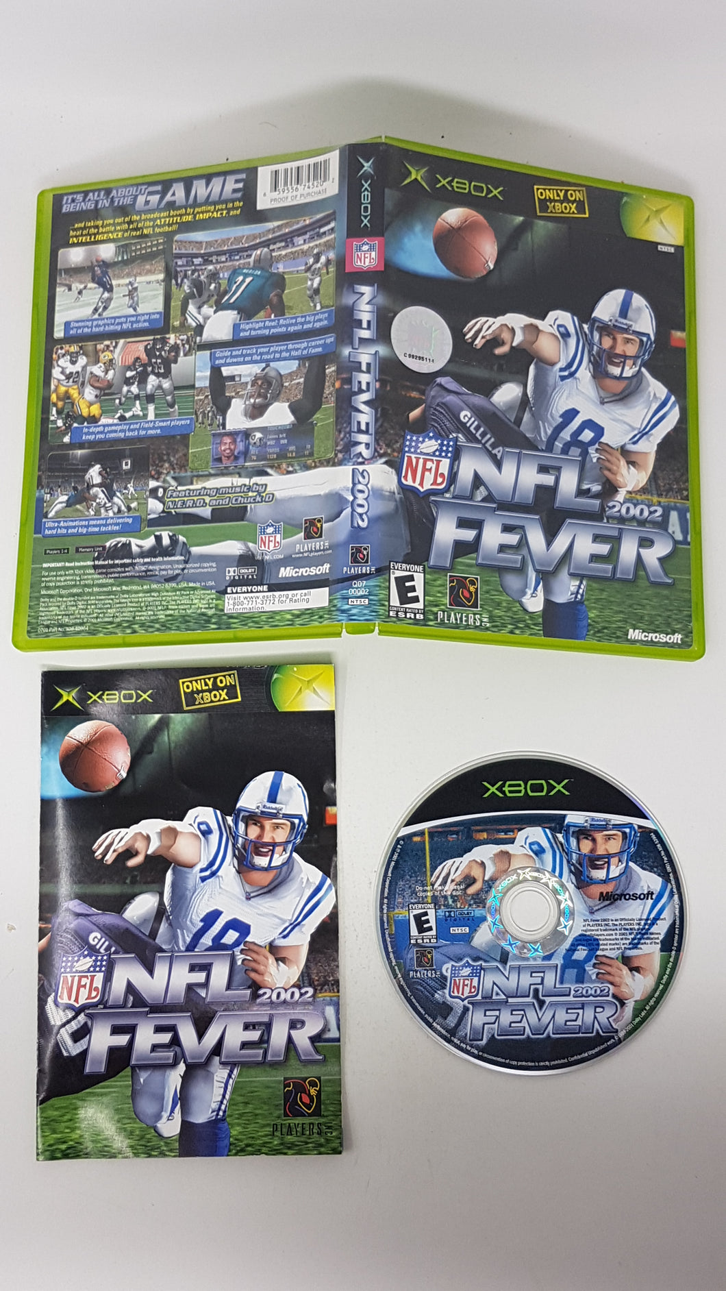 NFL Fever 2002 - Microsoft Xbox