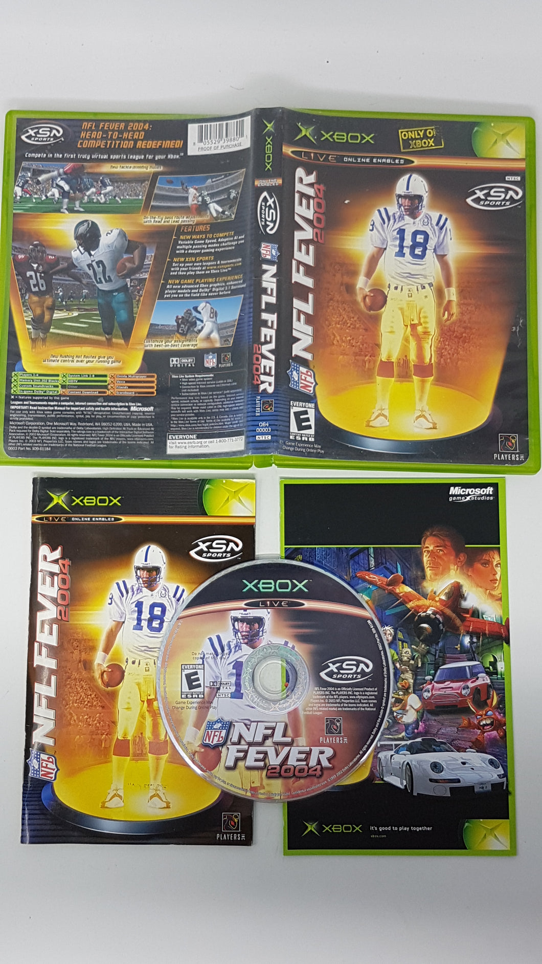 NFL Fever 2004 - Microsoft Xbox