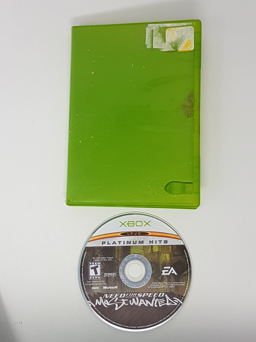 Need for Speed Most Wanted Platinum Hits - Microsoft Xbox