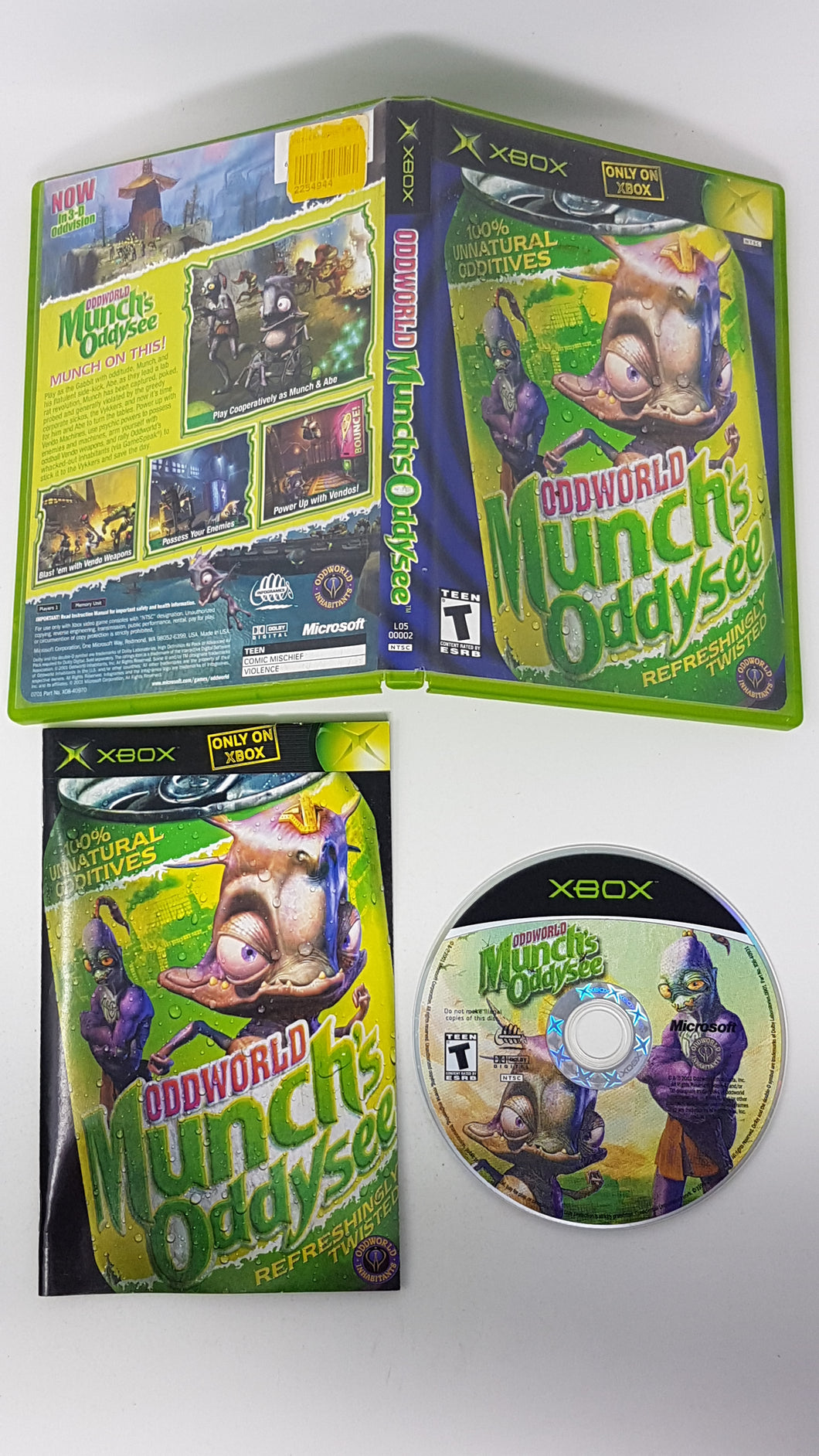 Oddworld Munch's Oddysee - Microsoft Xbox