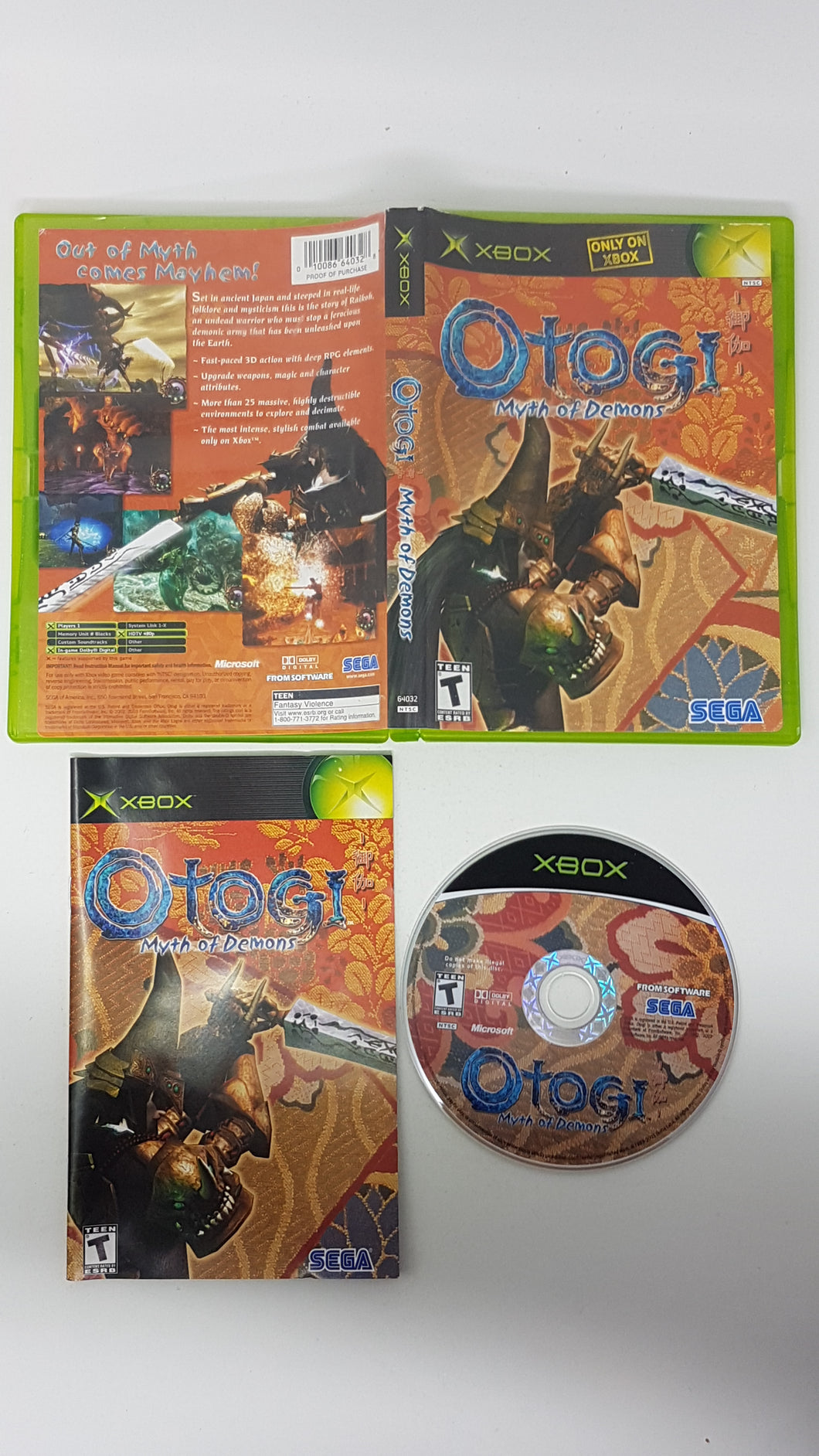 Otogi Myth of Demons - Microsoft Xbox
