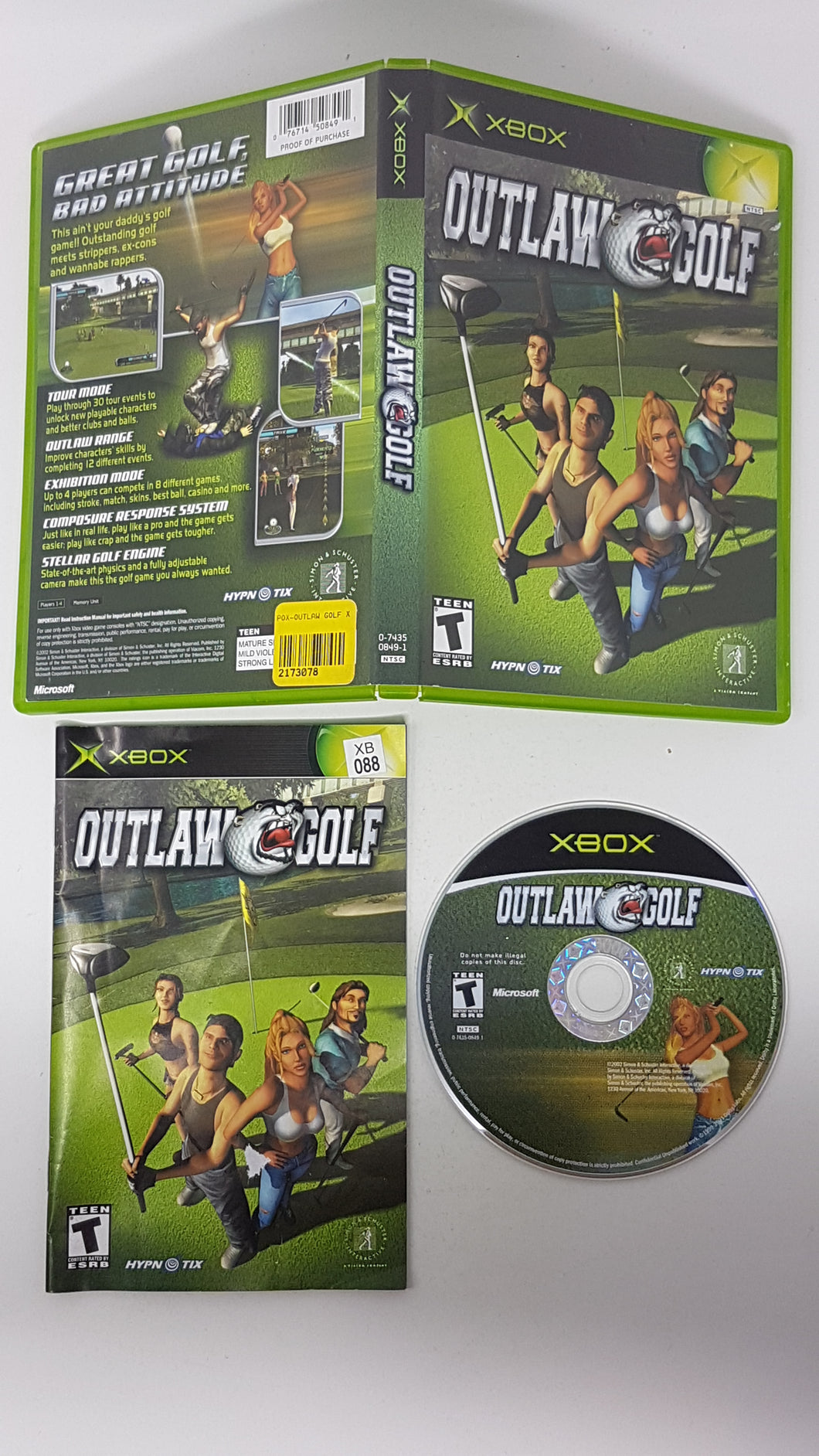 Outlaw Golf - Microsoft Xbox
