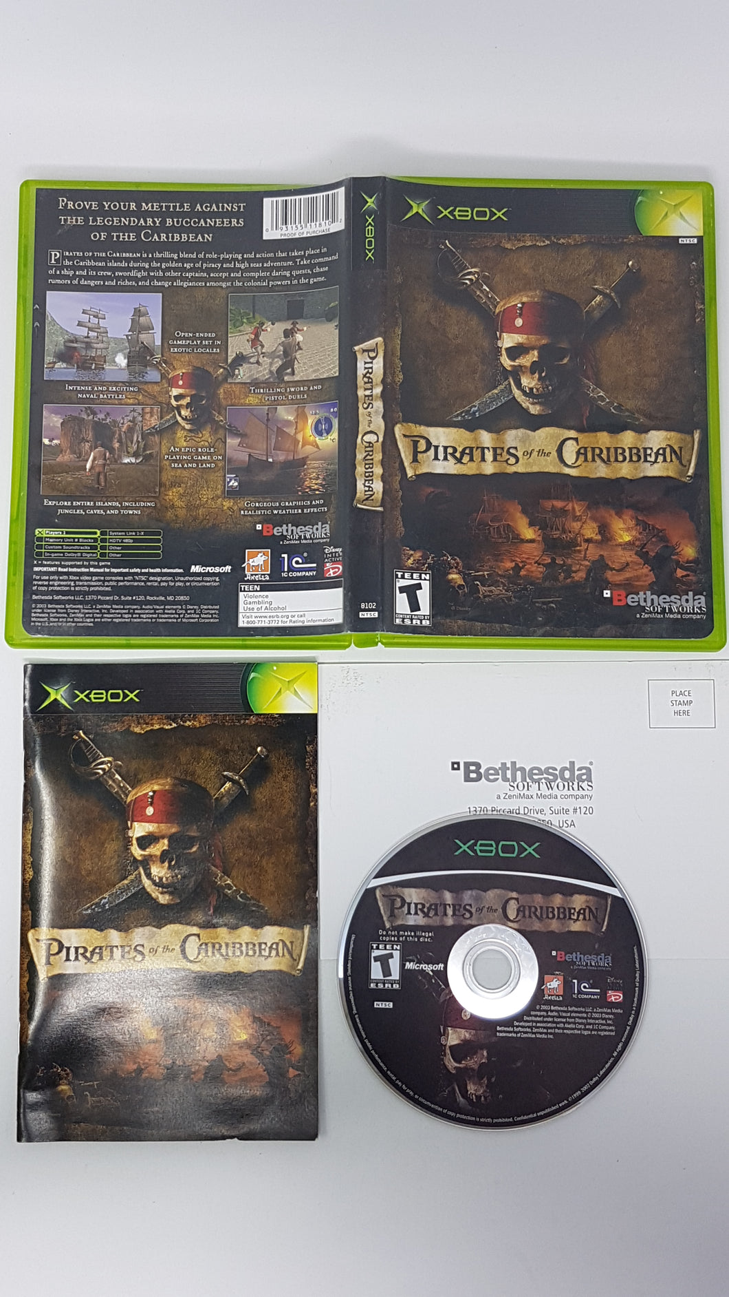 Pirates of the Caribbean - Microsoft Xbox