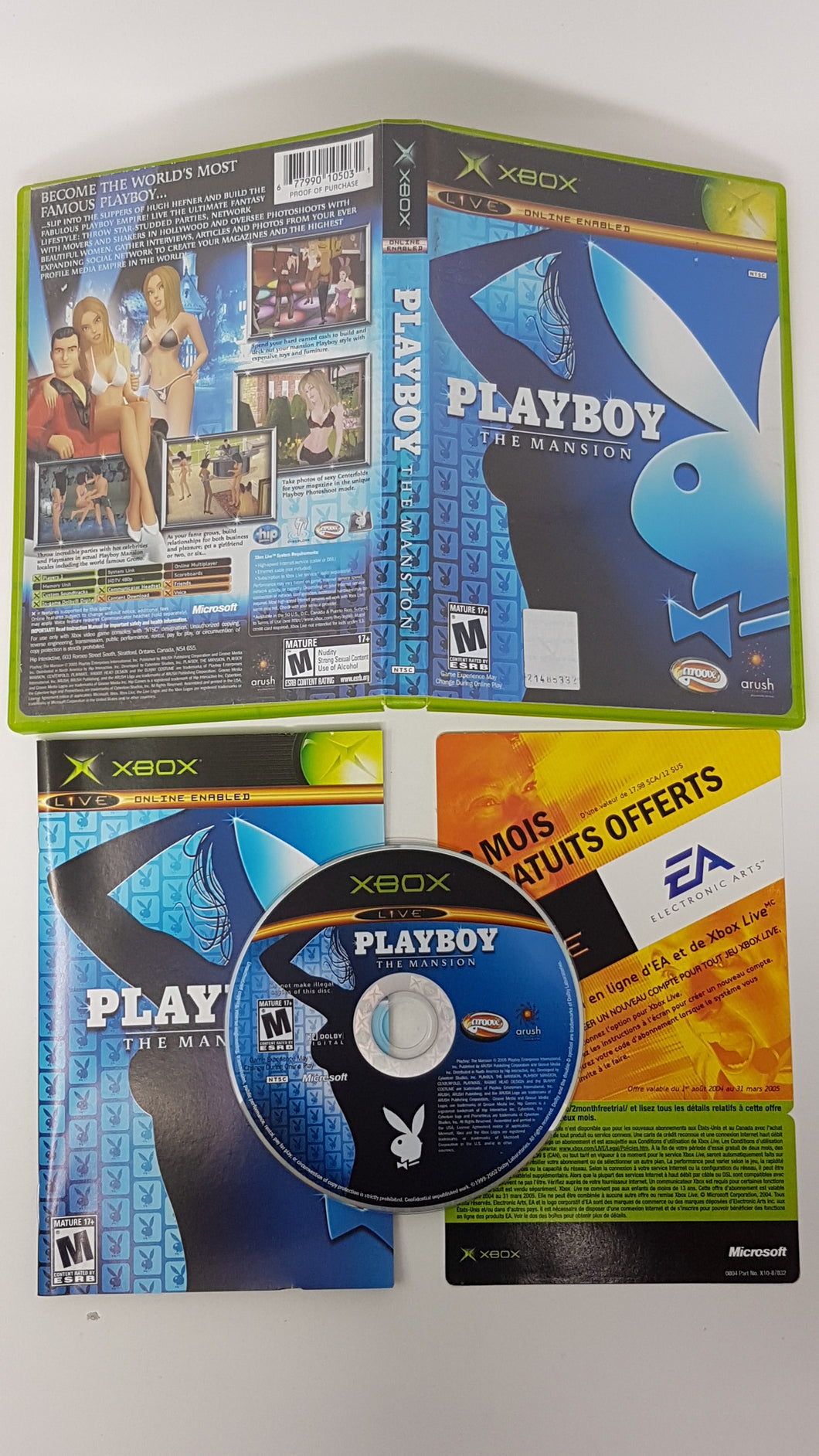 Playboy the Mansion - Microsoft Xbox