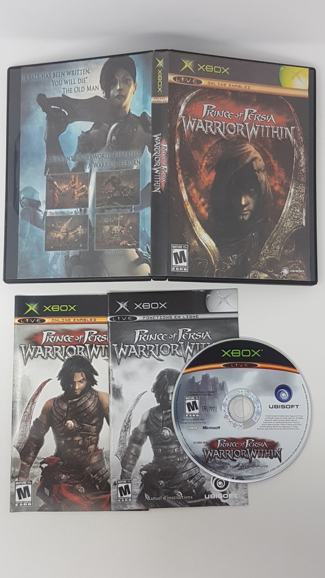 Prince of Persia Warrior Within - Microsoft Xbox