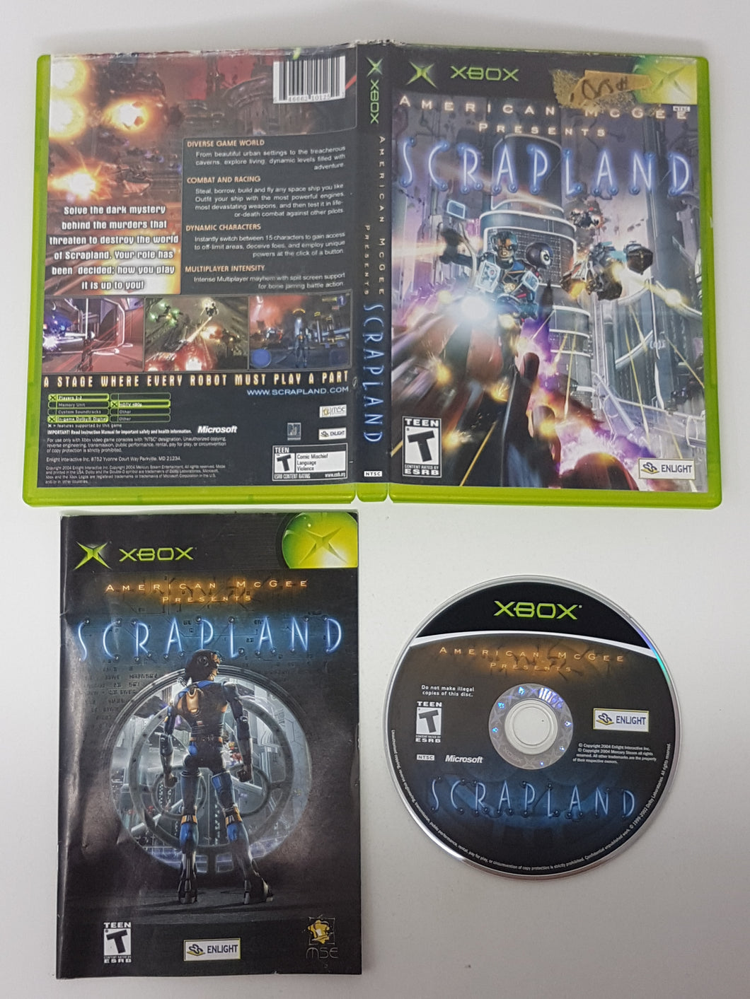 American McGee Presents Scrapland - Microsoft Xbox