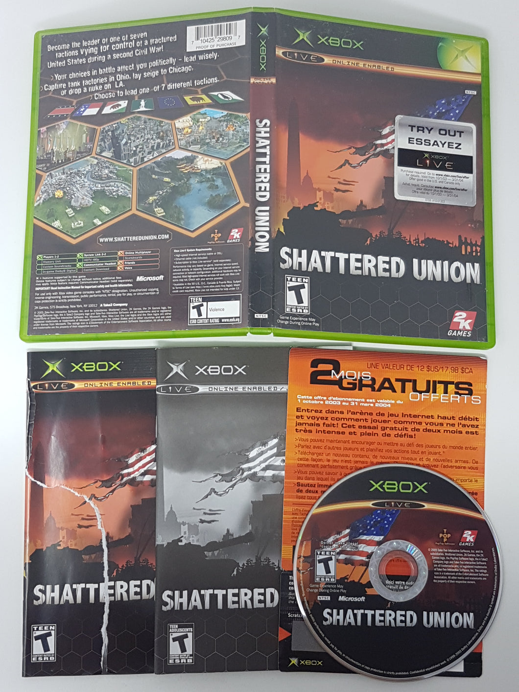 Shattered Union - Microsoft Xbox
