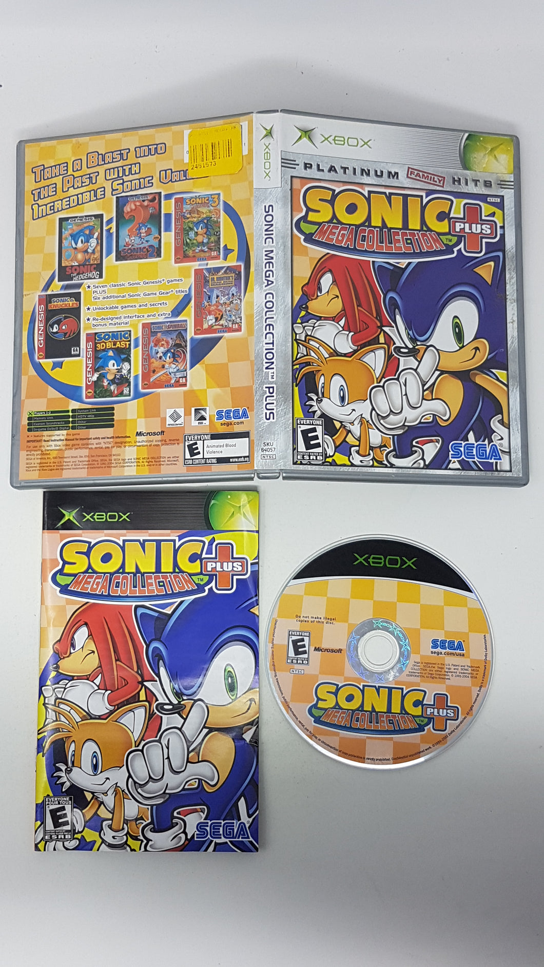 Sonic Mega Collection Plus [Palmarès Platine] - Microsoft Xbox