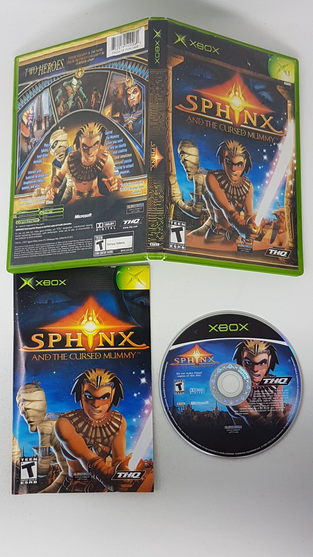 Sphinx and the Cursed Mummy - Microsoft Xbox