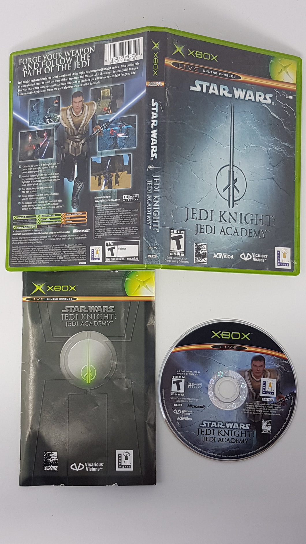 Star Wars Jedi Knight Academy - Microsoft Xbox