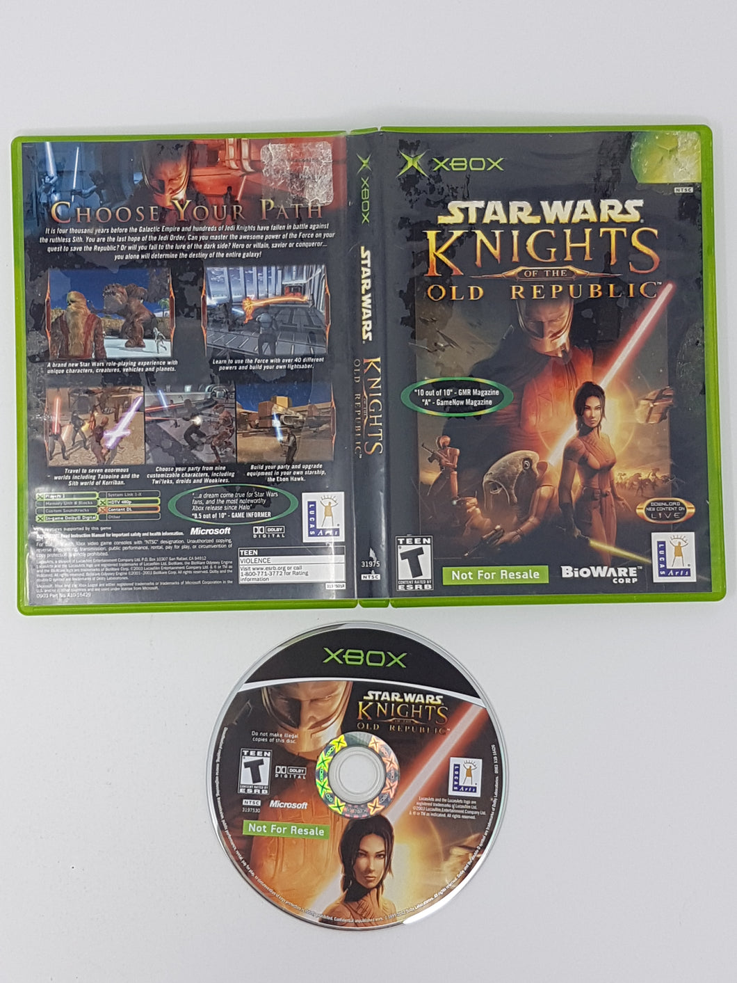 Star Wars Knights of the Old Republic - Microsoft Xbox