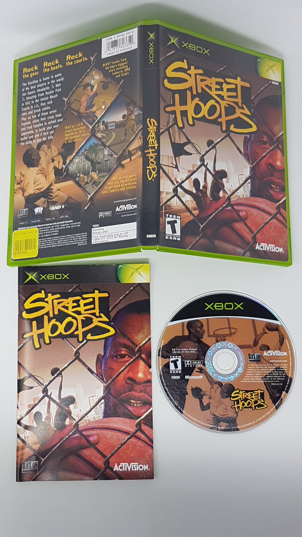 Street Hoops - Microsoft Xbox