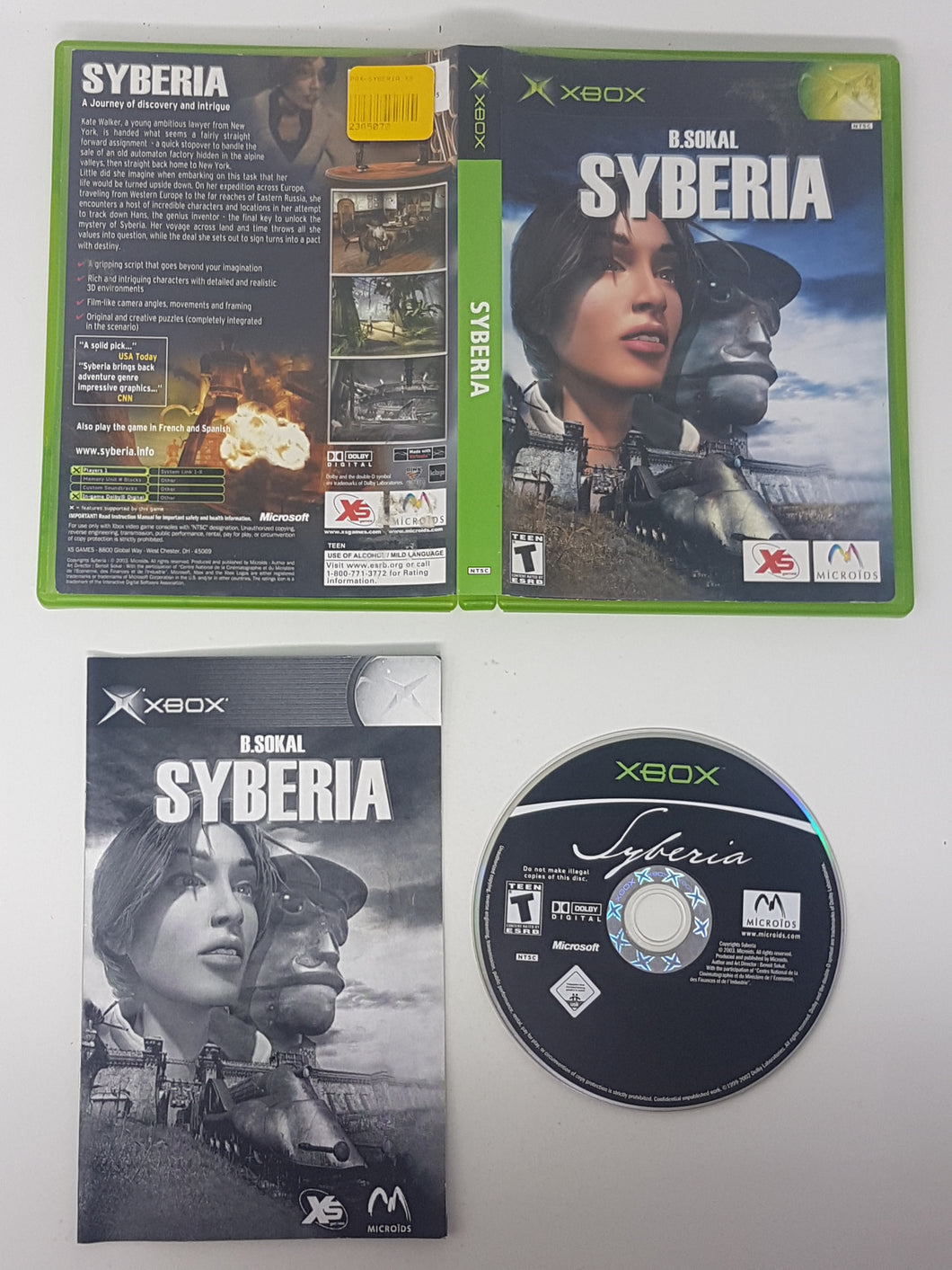 Syberia - Microsoft Xbox