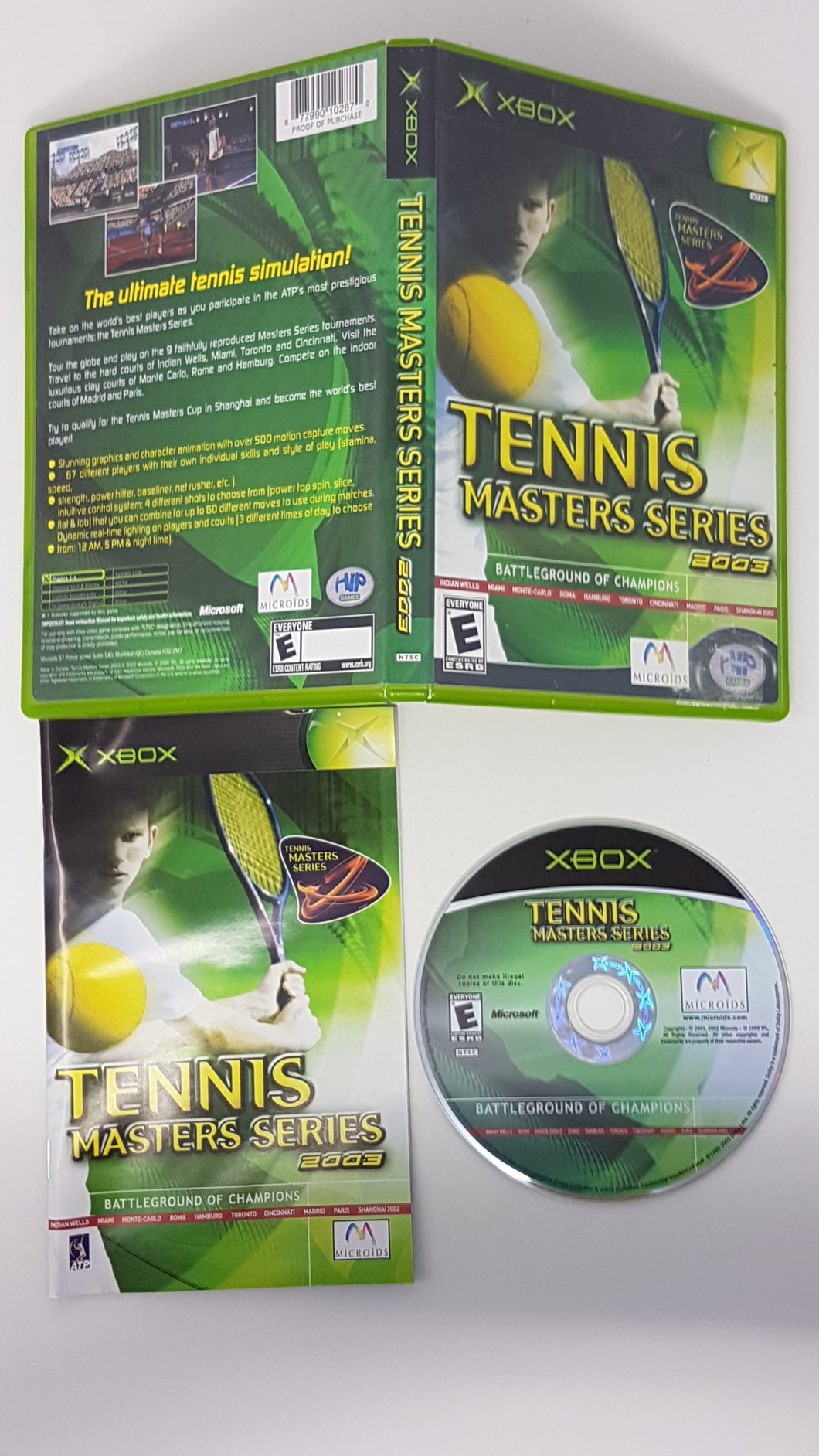 Tennis Masters Series 2003 - Microsoft Xbox