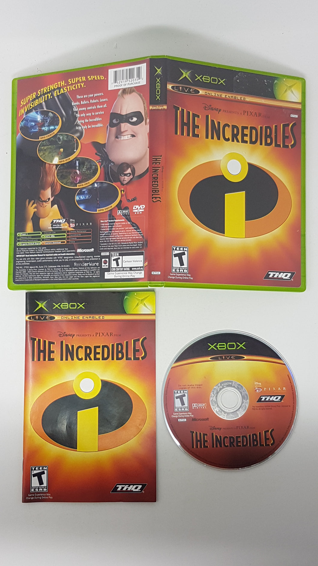 The Incredibles - Microsoft Xbox