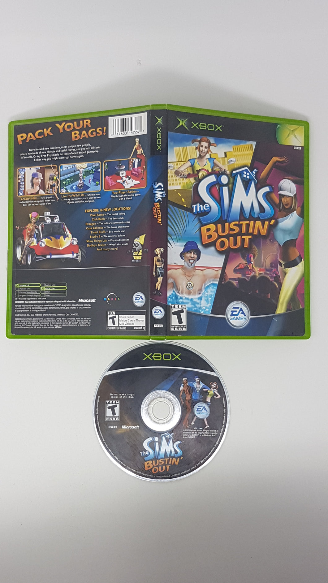 The Sims Bustin Out - Microsoft Xbox
