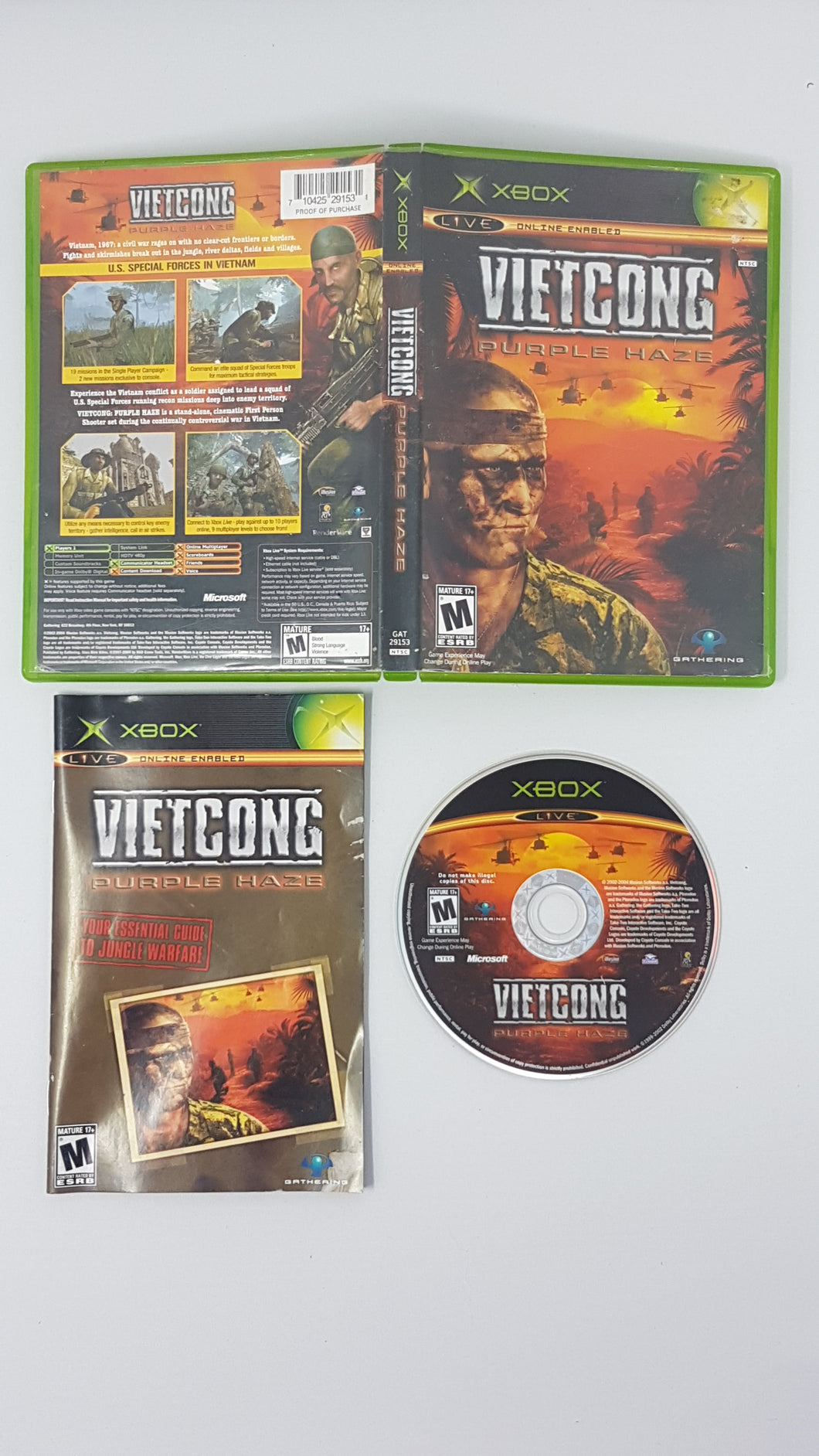 Vietcong Purple Haze - Microsoft Xbox