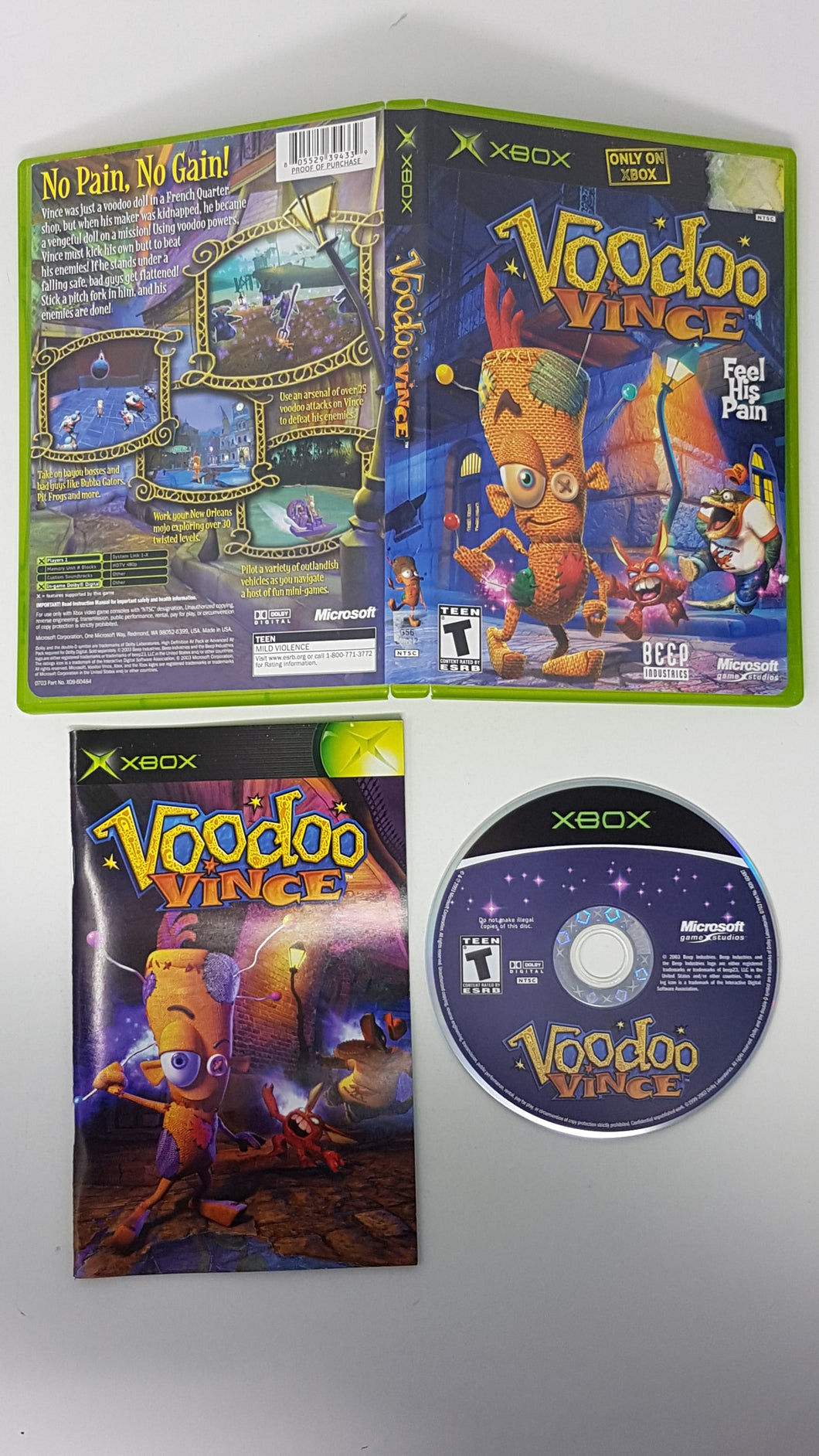 Voodoo Vince - Microsoft Xbox
