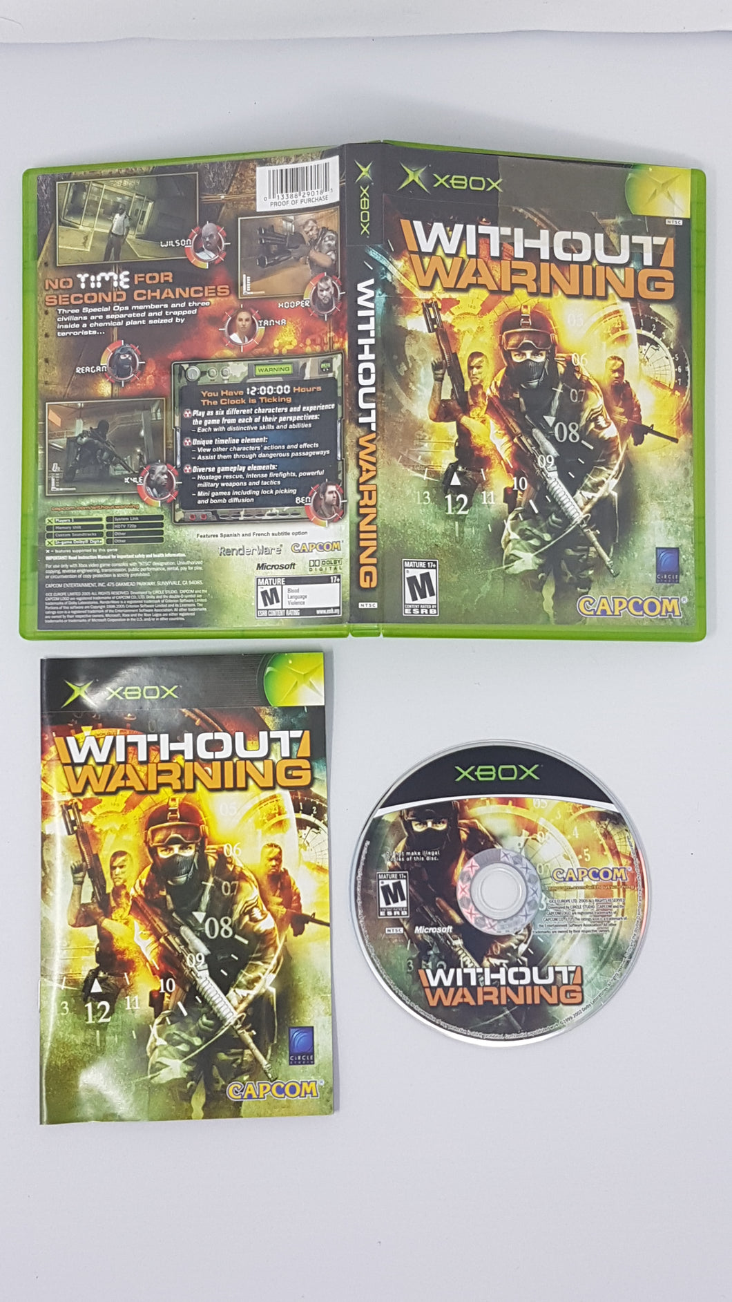 Without Warning - Microsoft Xbox
