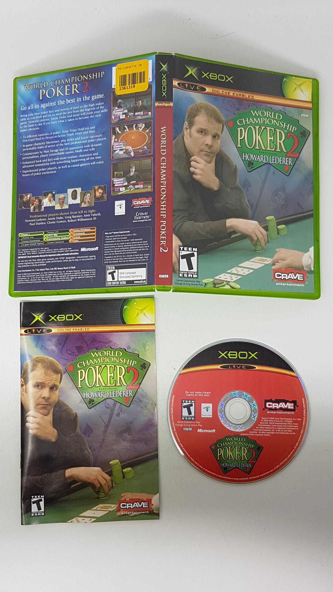 World Championship Poker 2 - Microsoft Xbox