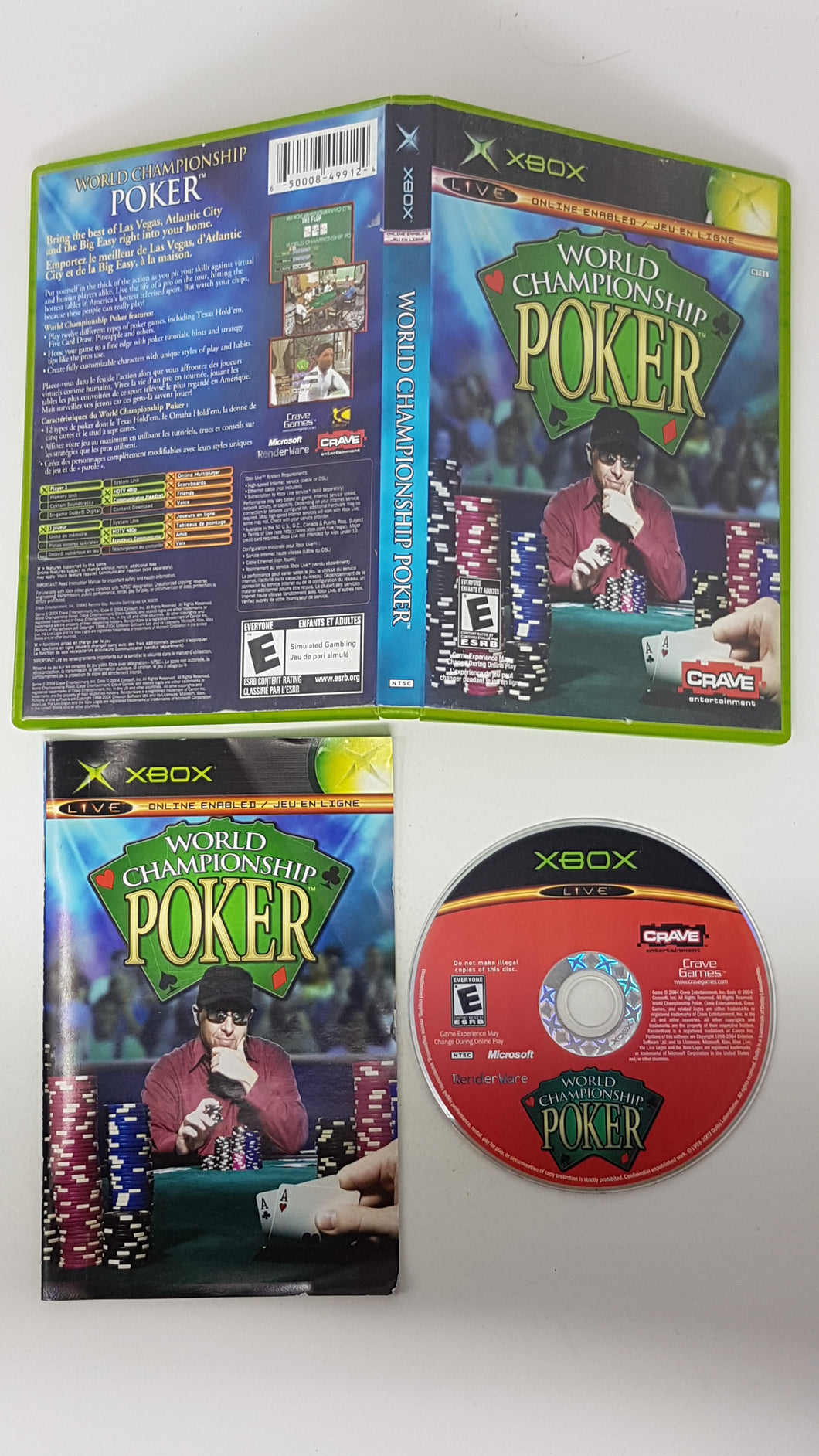 World Championship Poker - Microsoft Xbox